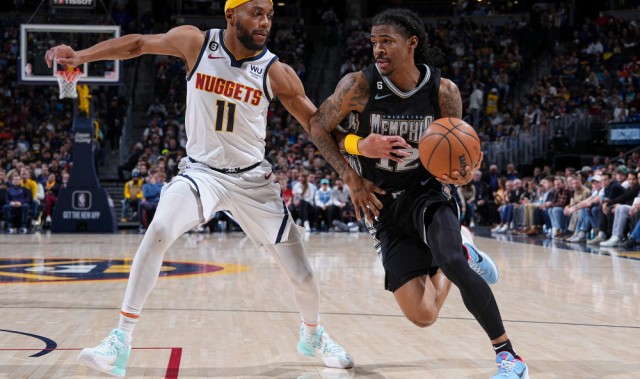  莫兰特暴扣集锦灰熊掀翻西部第一掘金