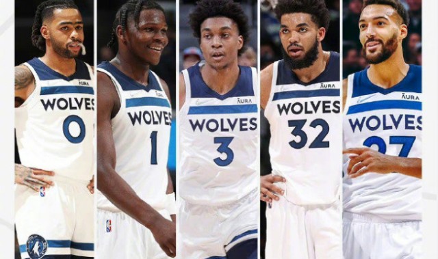  森林狼交易得到戈贝尔组双塔阵容  